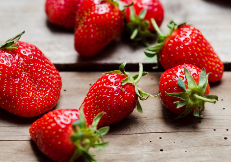 fresh strawberries